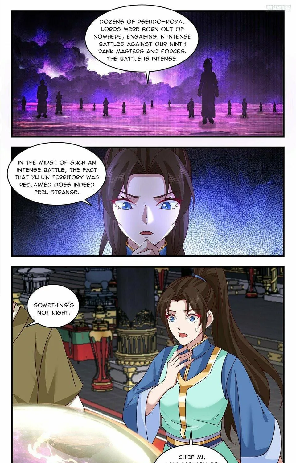 Martial Peak (Colored) Chapter 3614 page 9 - 