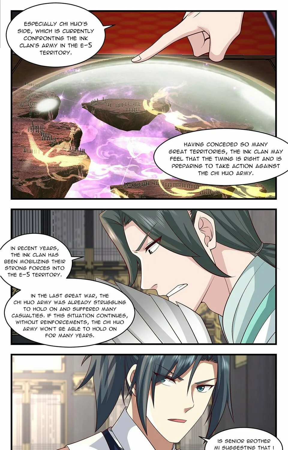 Martial Peak (Colored) Chapter 3626 page 21 - 