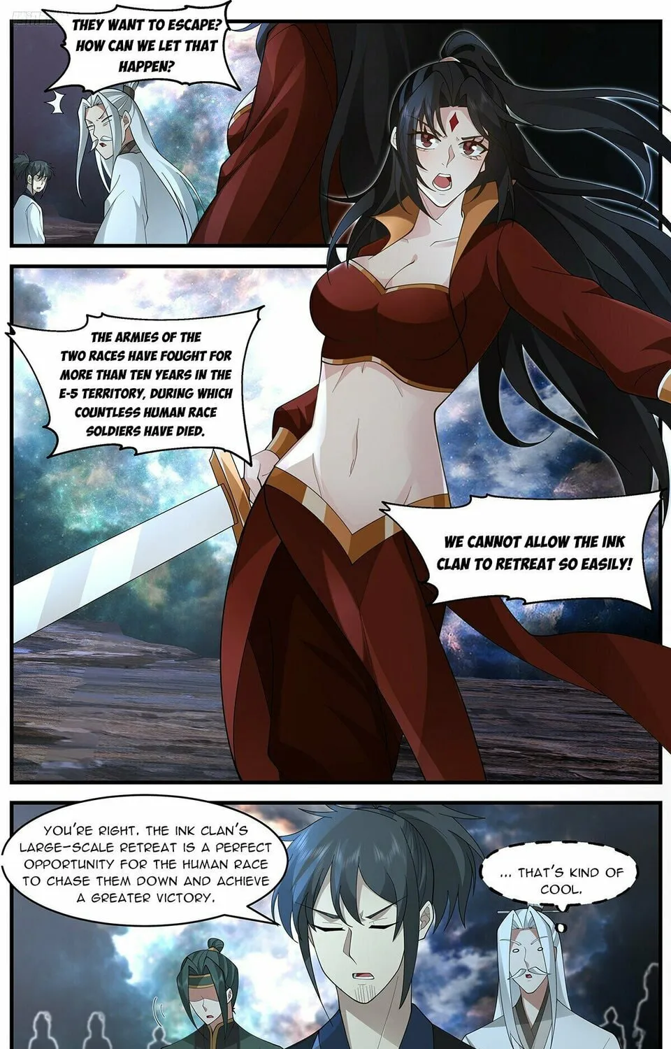 Martial Peak (Colored) Chapter 3637 page 3 - 