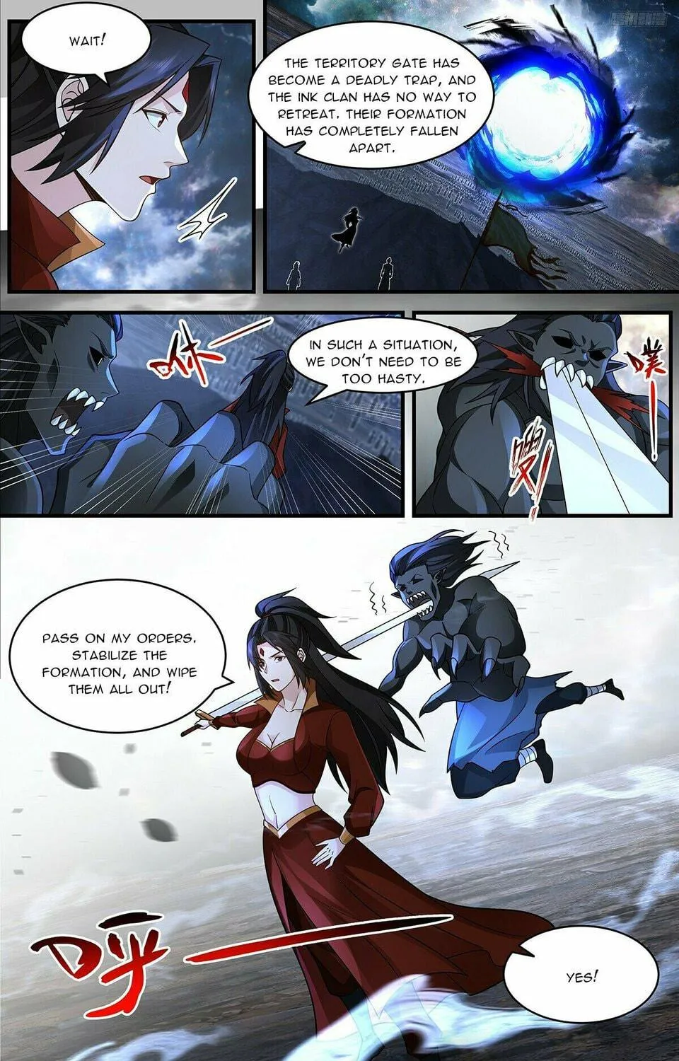 Martial Peak (Colored) Chapter 3638 page 9 - 
