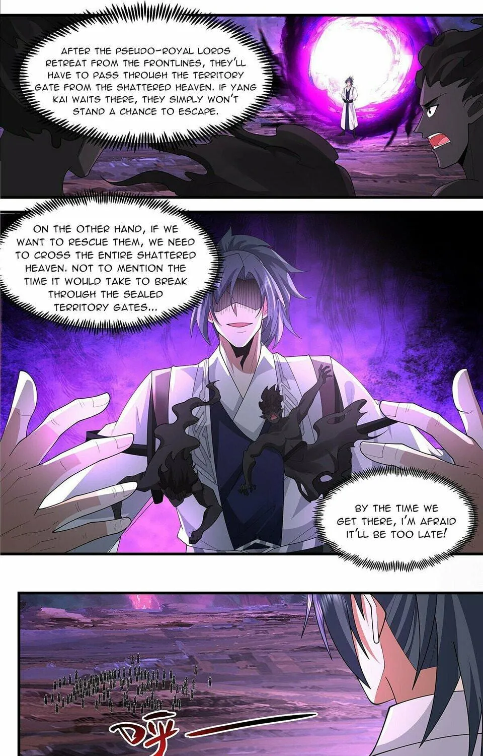 Martial Peak (Colored) Chapter 3650 page 19 - 