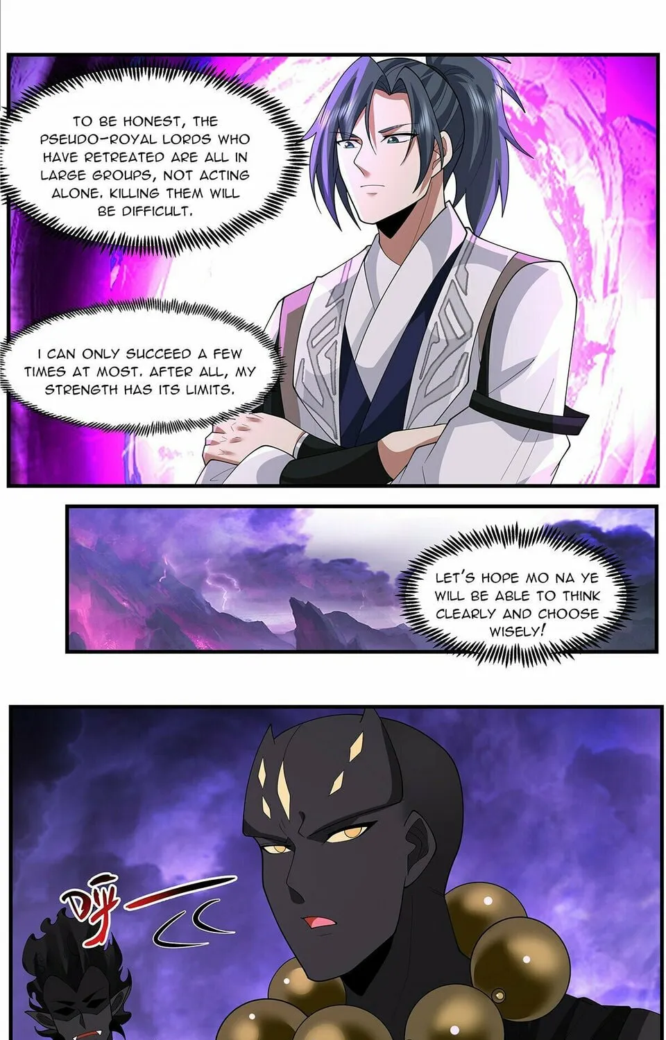 Martial Peak (Colored) Chapter 3650 page 21 - 