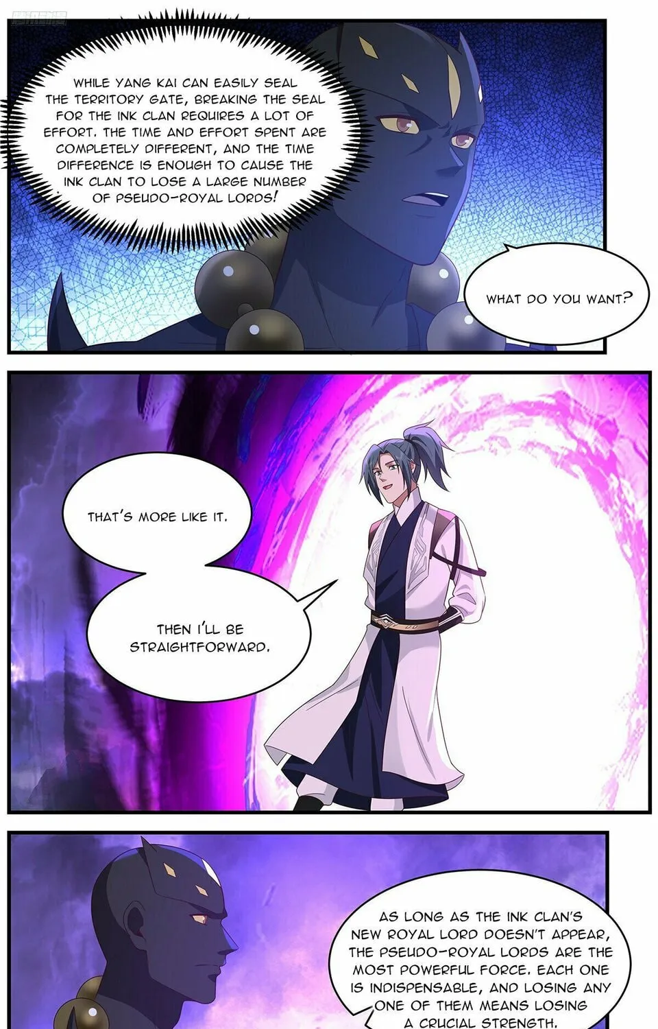 Martial Peak (Colored) Chapter 3650 page 7 - 