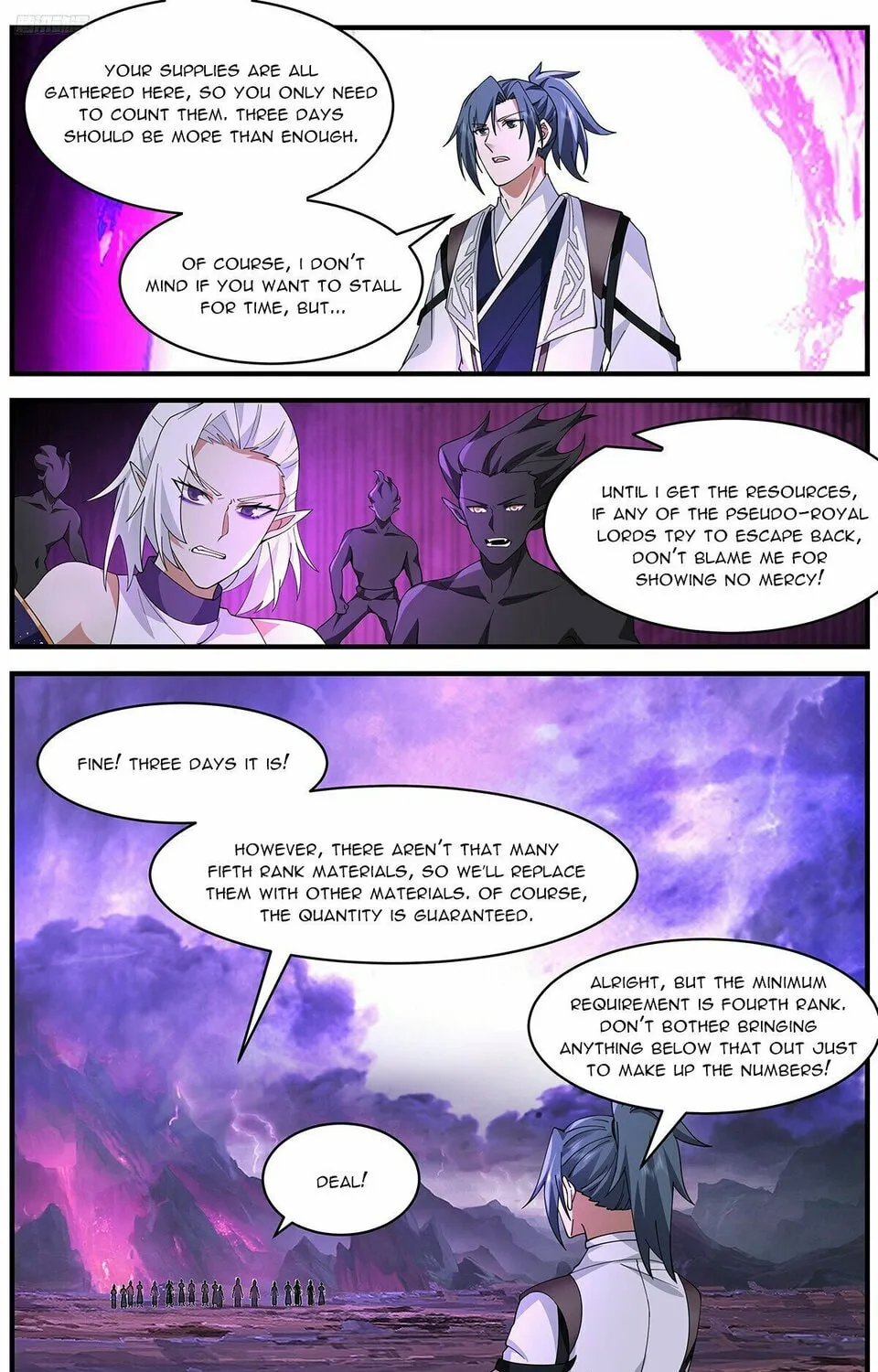 Martial Peak (Colored) Chapter 3651 page 3 - 