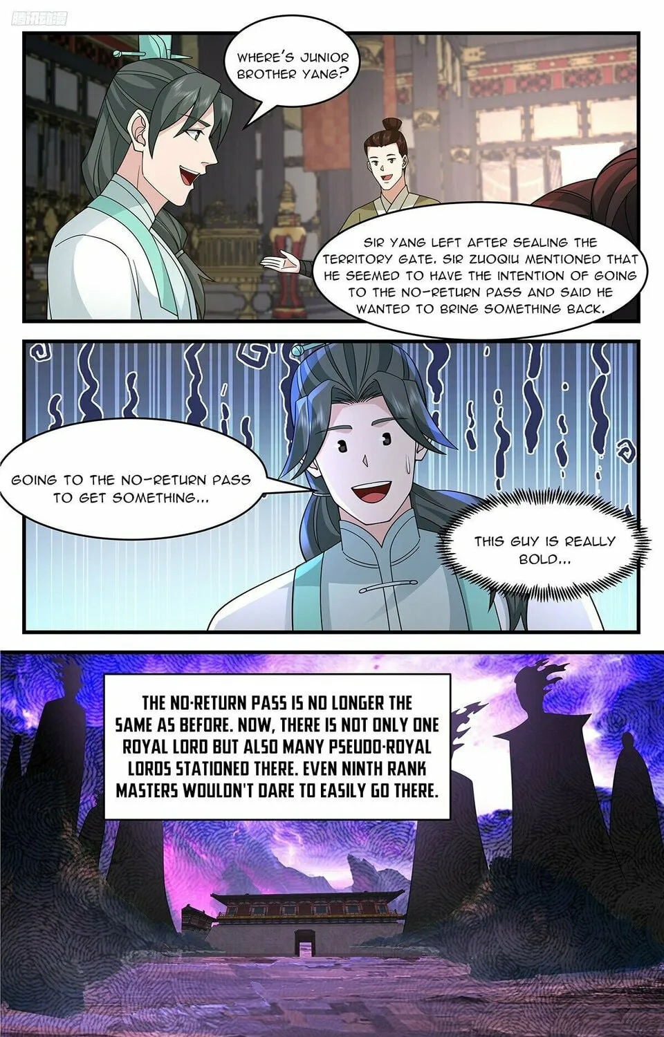 Martial Peak (Colored) Chapter 3654 page 7 - 