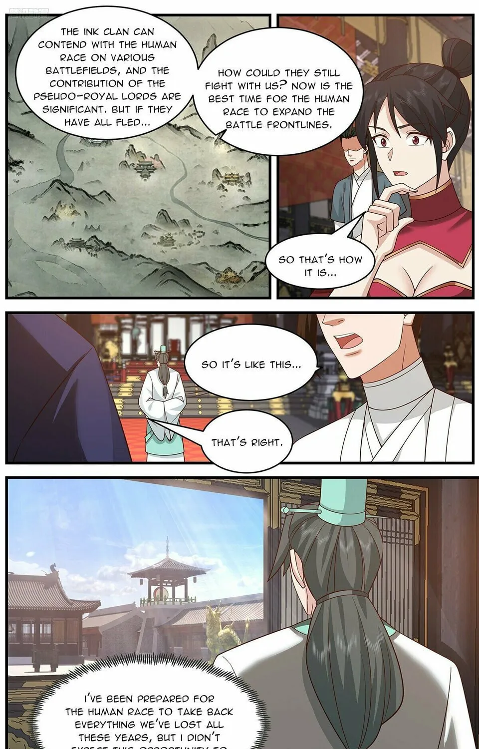 Martial Peak (Colored) Chapter 3655 page 3 - 