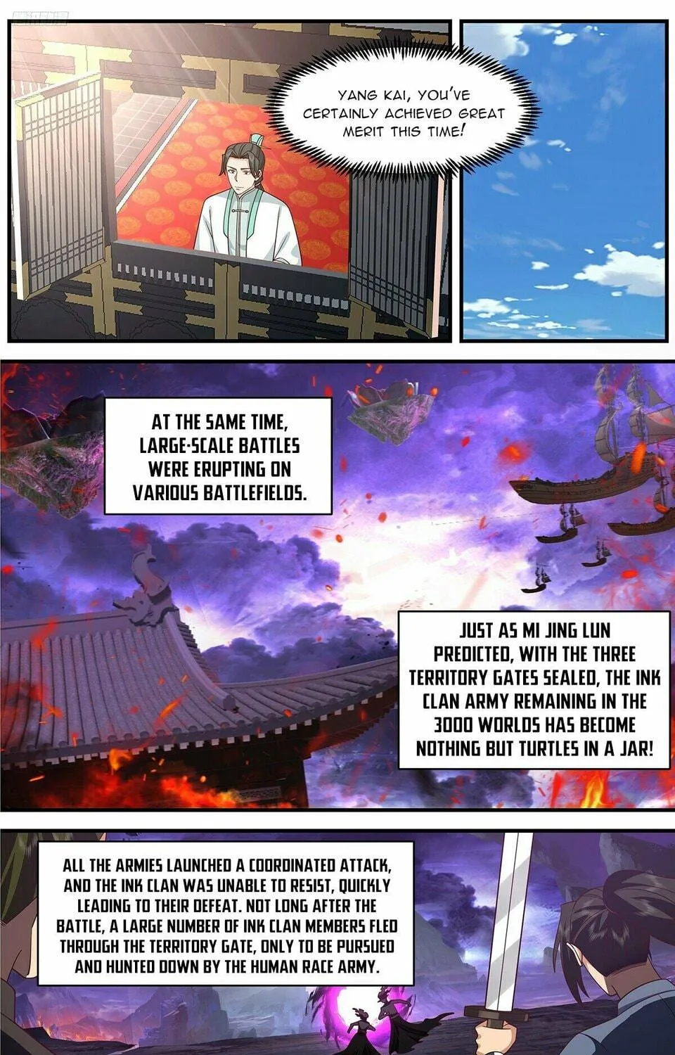 Martial Peak (Colored) Chapter 3655 page 5 - 