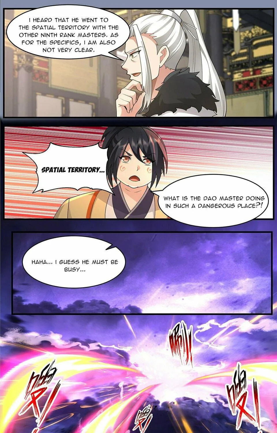 Martial Peak (Colored) Chapter 3658 page 19 - 