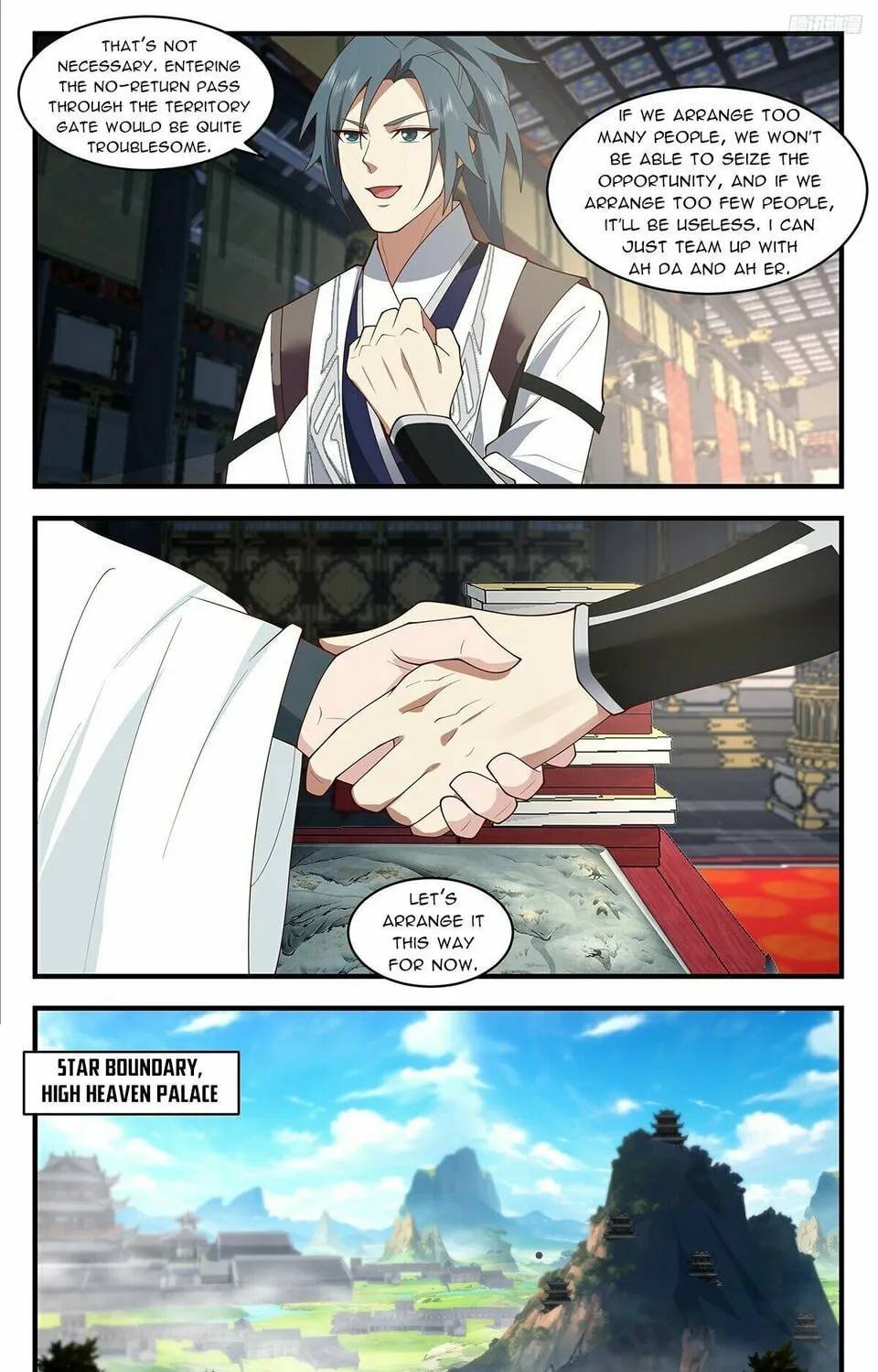 Martial Peak (Colored) Chapter 3665 page 13 - 