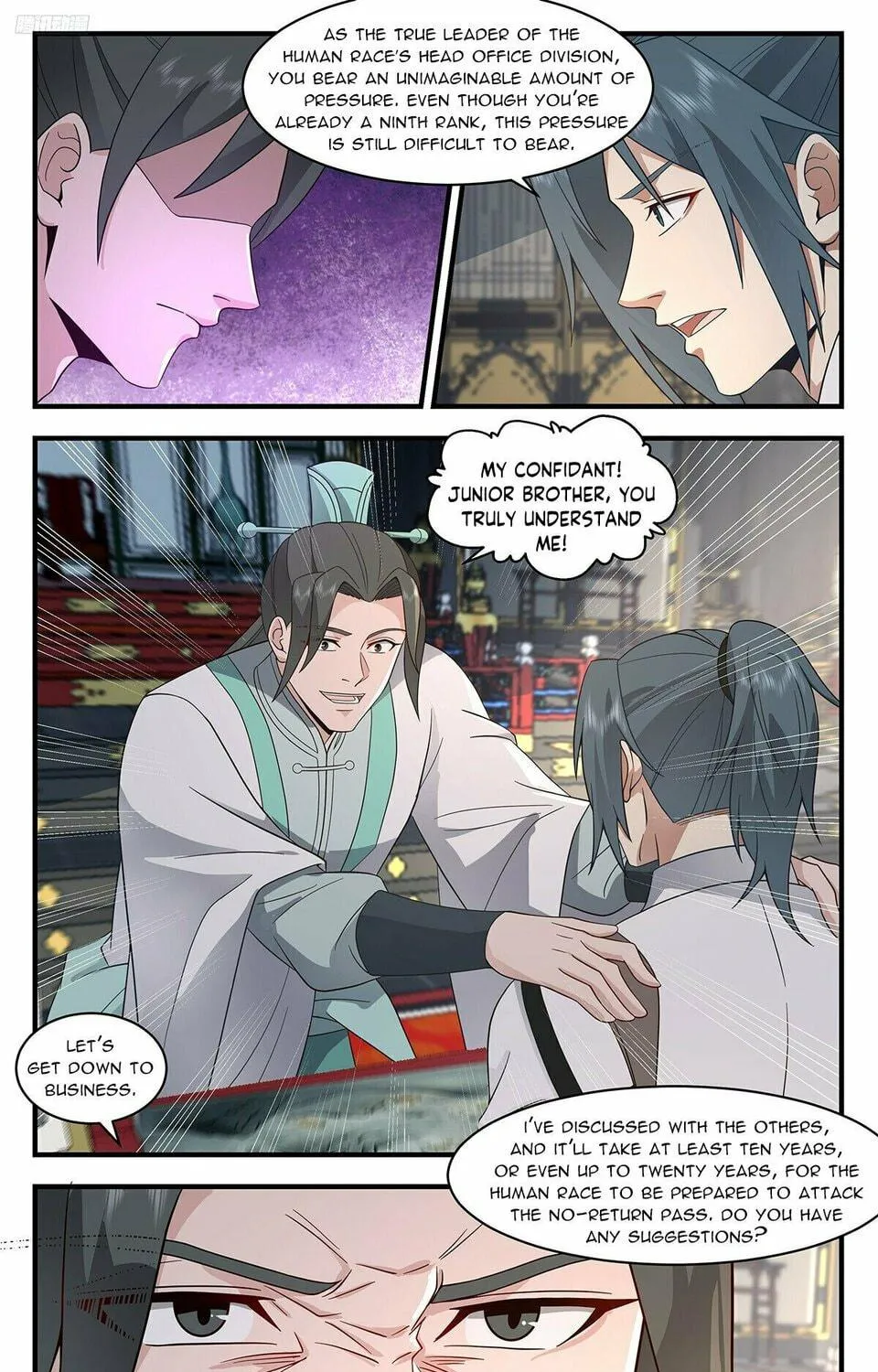 Martial Peak (Colored) Chapter 3665 page 5 - 
