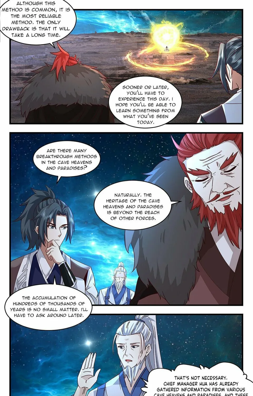 Martial Peak (Colored) Chapter 3667 page 21 - 