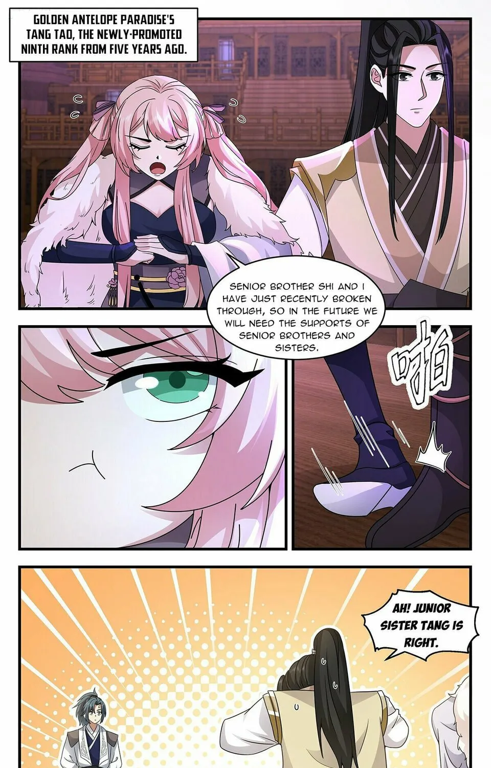 Martial Peak (Colored) Chapter 3670 page 3 - 