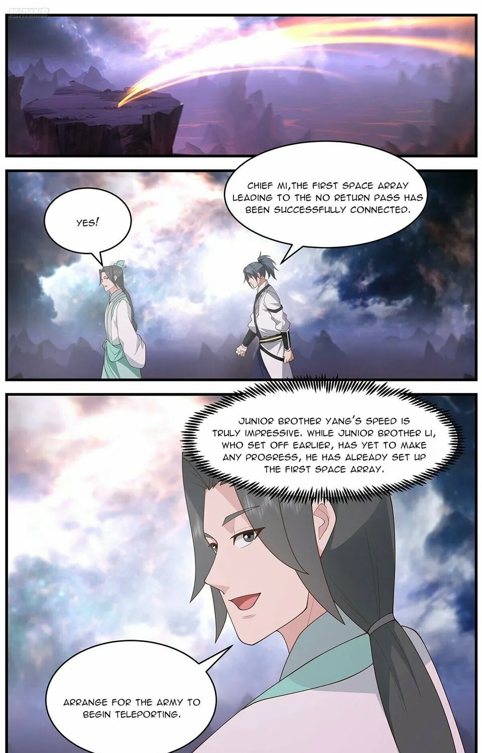 Martial Peak (Colored) Chapter 3672 page 3 - 