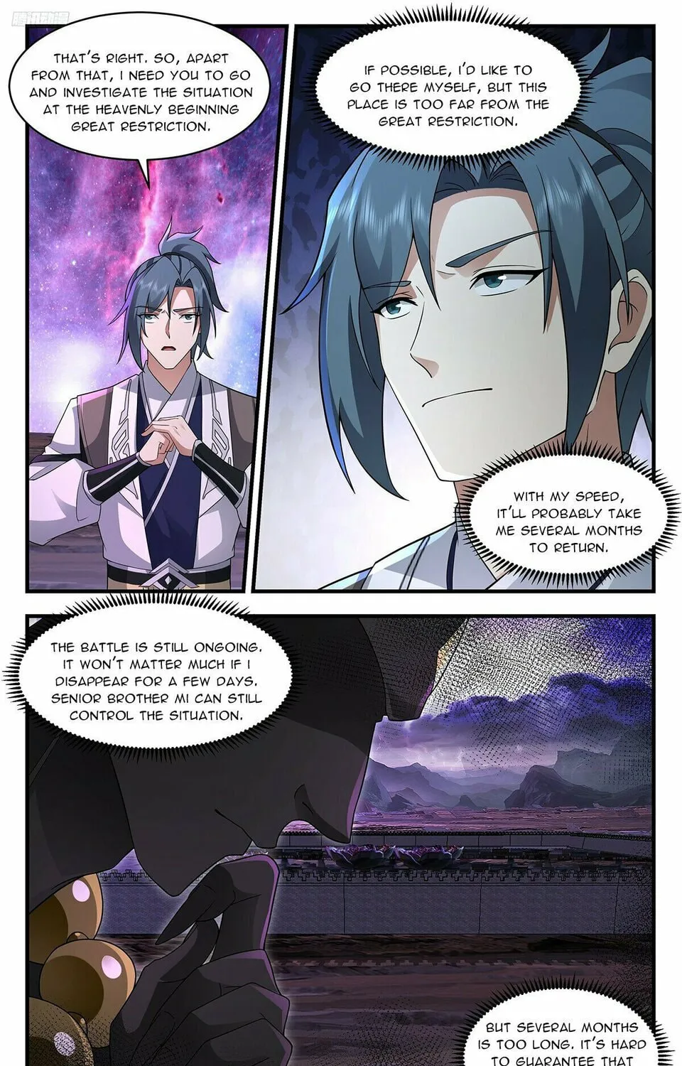 Martial Peak (Colored) Chapter 3706 page 7 - 
