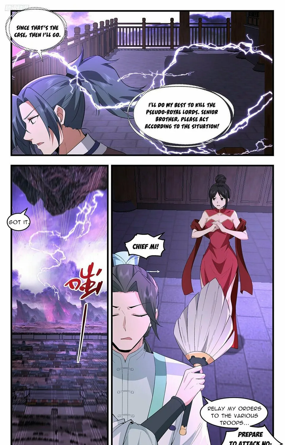 Martial Peak (Colored) Chapter 3707 page 3 - 