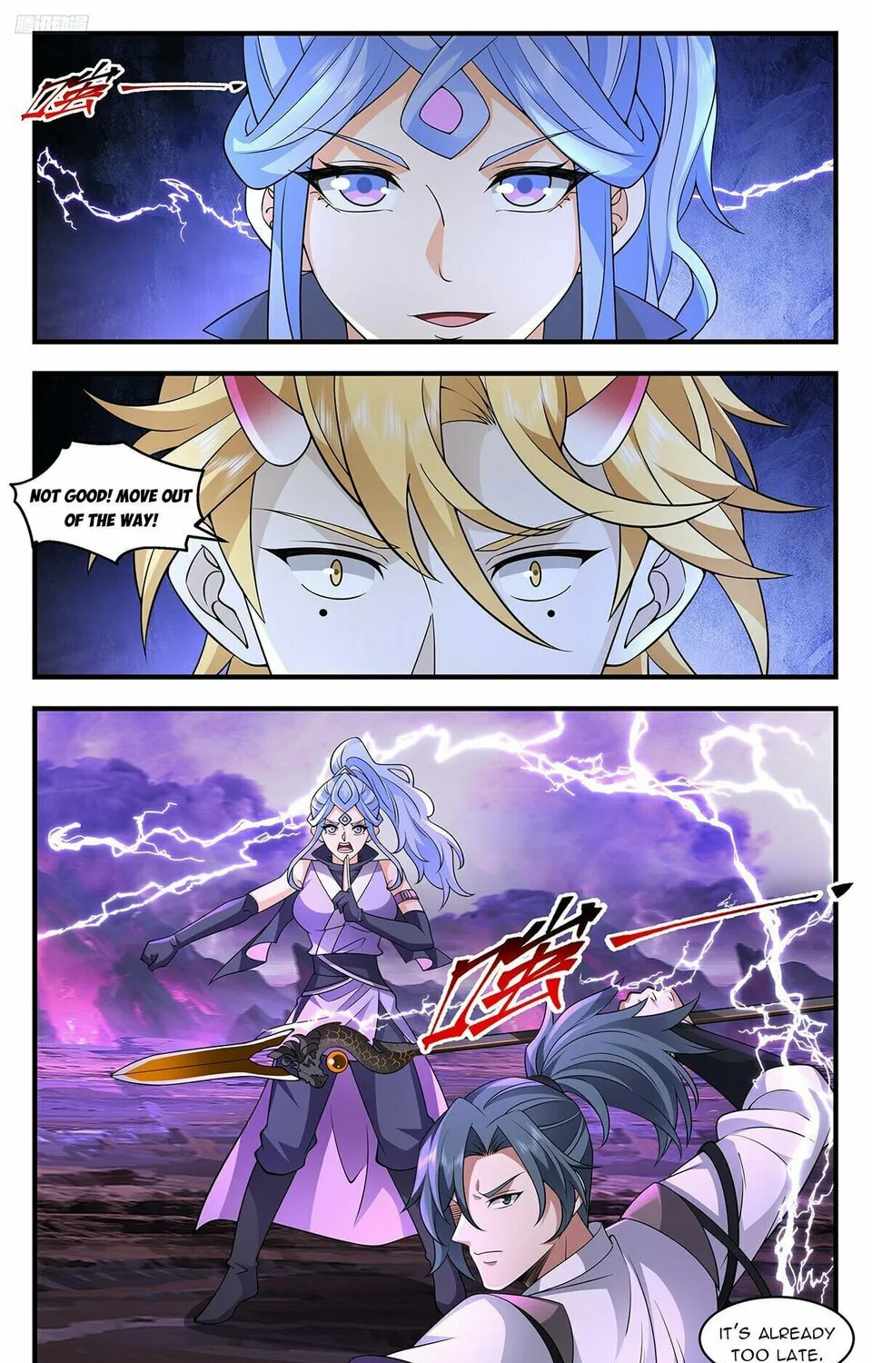 Martial Peak (Colored) Chapter 3708 page 3 - 