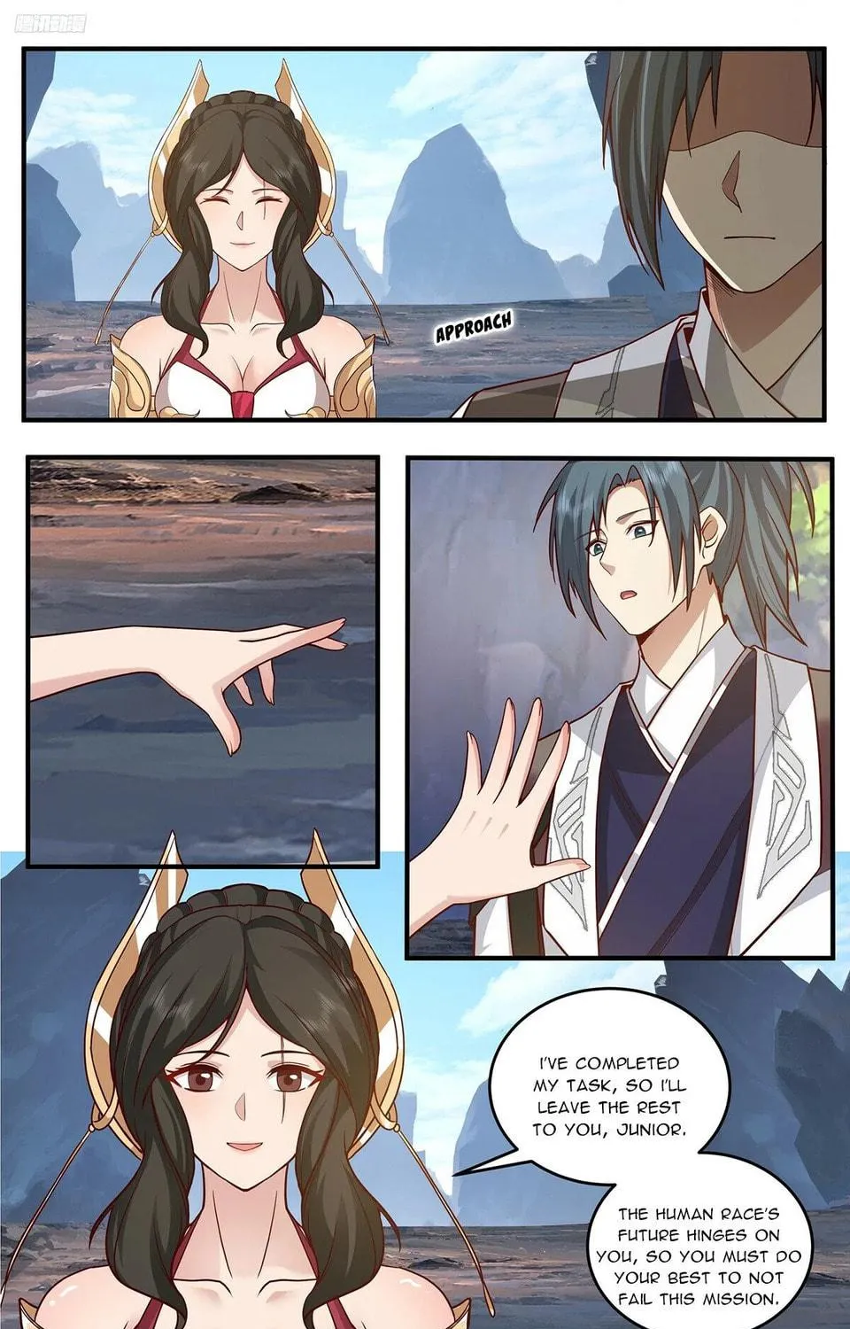 Martial Peak (Colored) Chapter 3773 page 5 - 