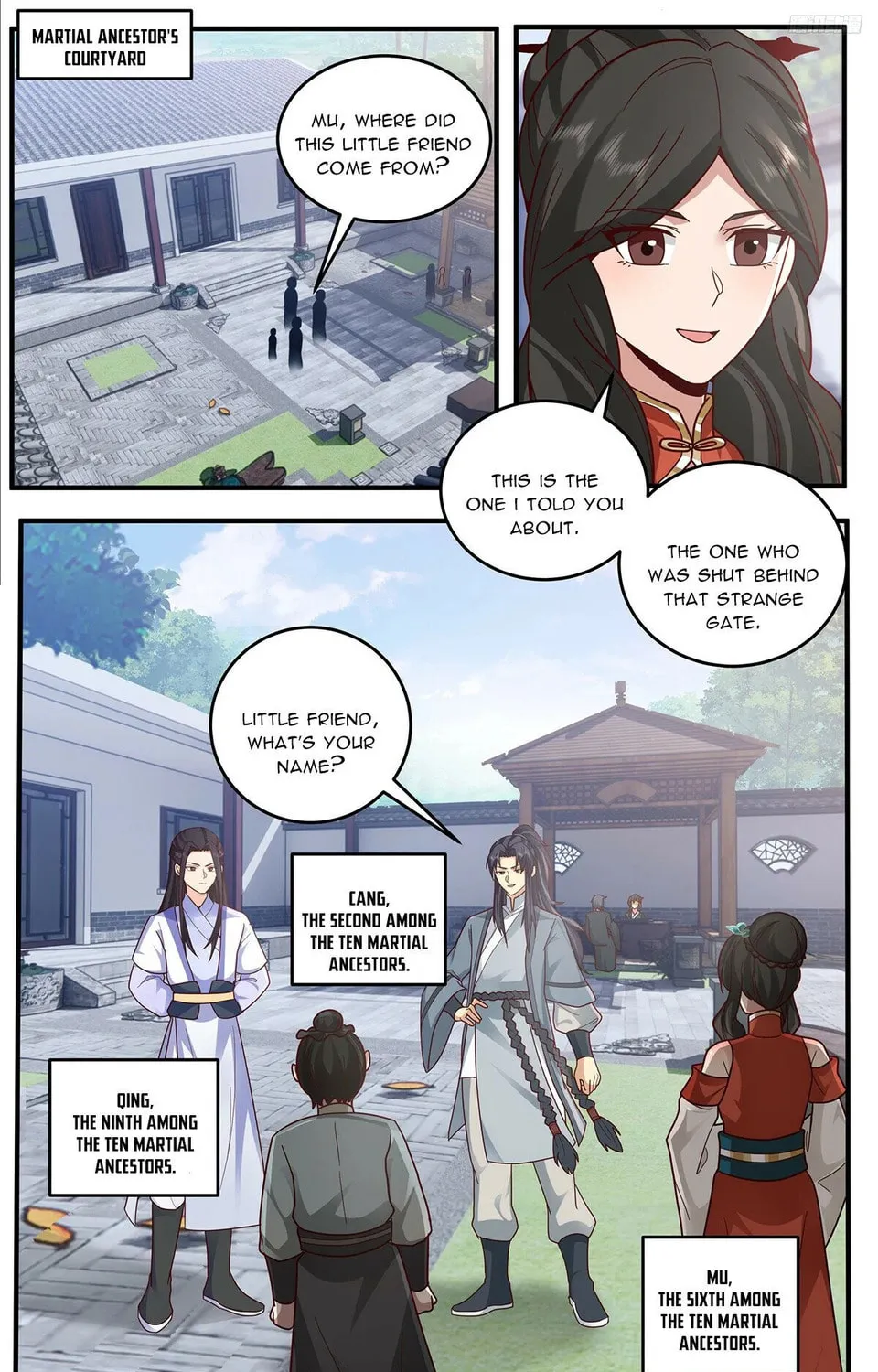 Martial Peak (Colored) Chapter 3794 page 7 - 