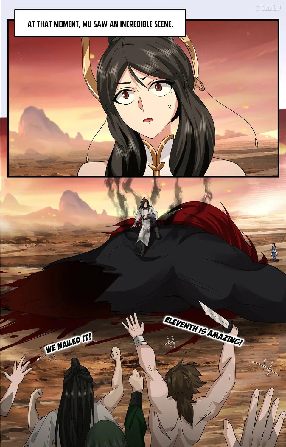 Martial Peak (Colored) Chapter 3795 page 21 - 