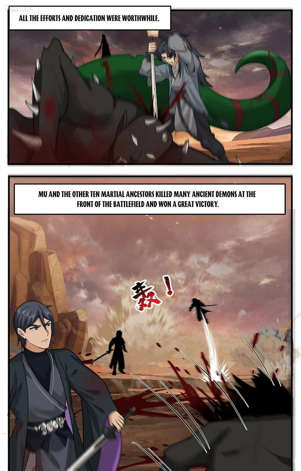 Martial Peak (Colored) Chapter 3797 page 5 - 