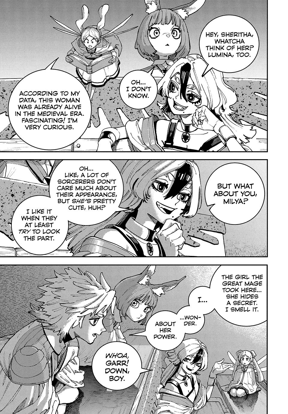 Maryoku Kare no Dark Elf Chapter 3 page 36 - 