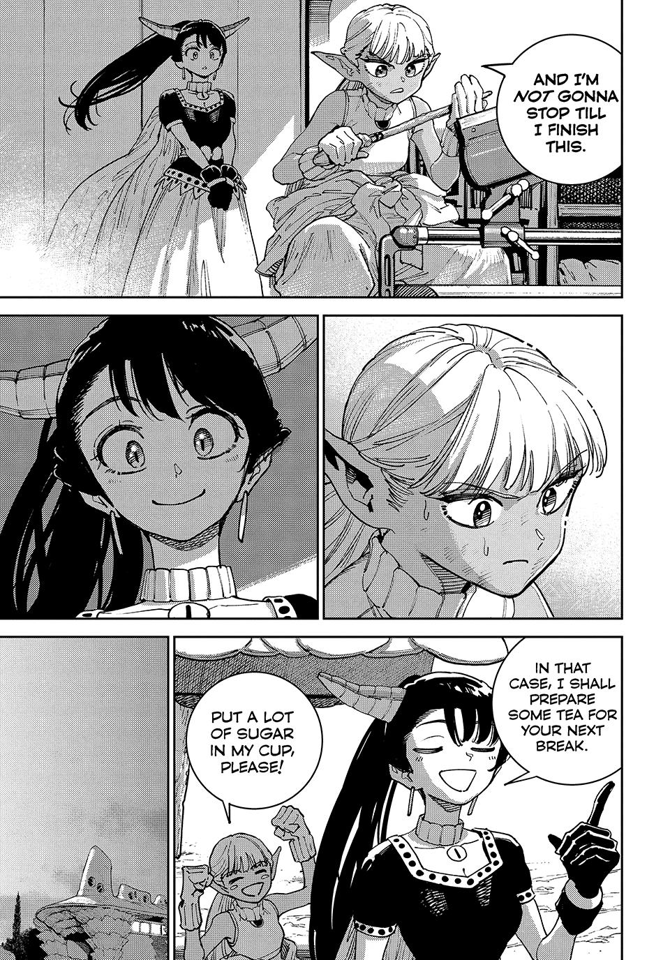 Maryoku Kare no Dark Elf Chapter 3 page 10 - 