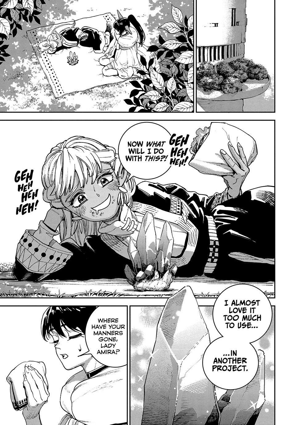 Maryoku Kare no Dark Elf Chapter 5 page 37 - 