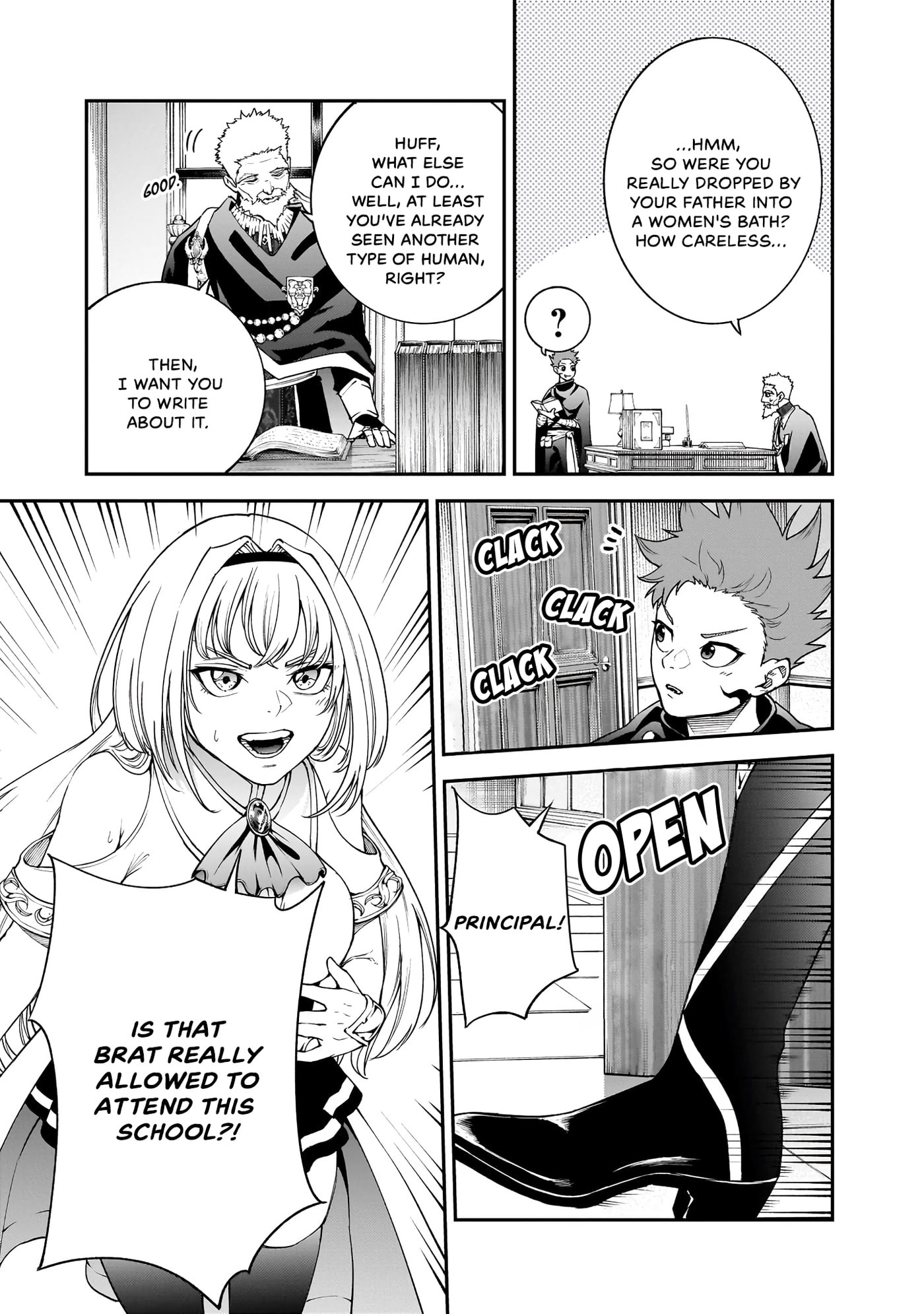 Maryoku Zetsumu no Ryuuken Tsukai: Maryoku Zero no Ryuuou no Musuko, Bocchi Yue ni, Tomodachi wo Tsukuru Tame ni Madou Gakuen de Musou Suru Chapter 1 page 24 - 