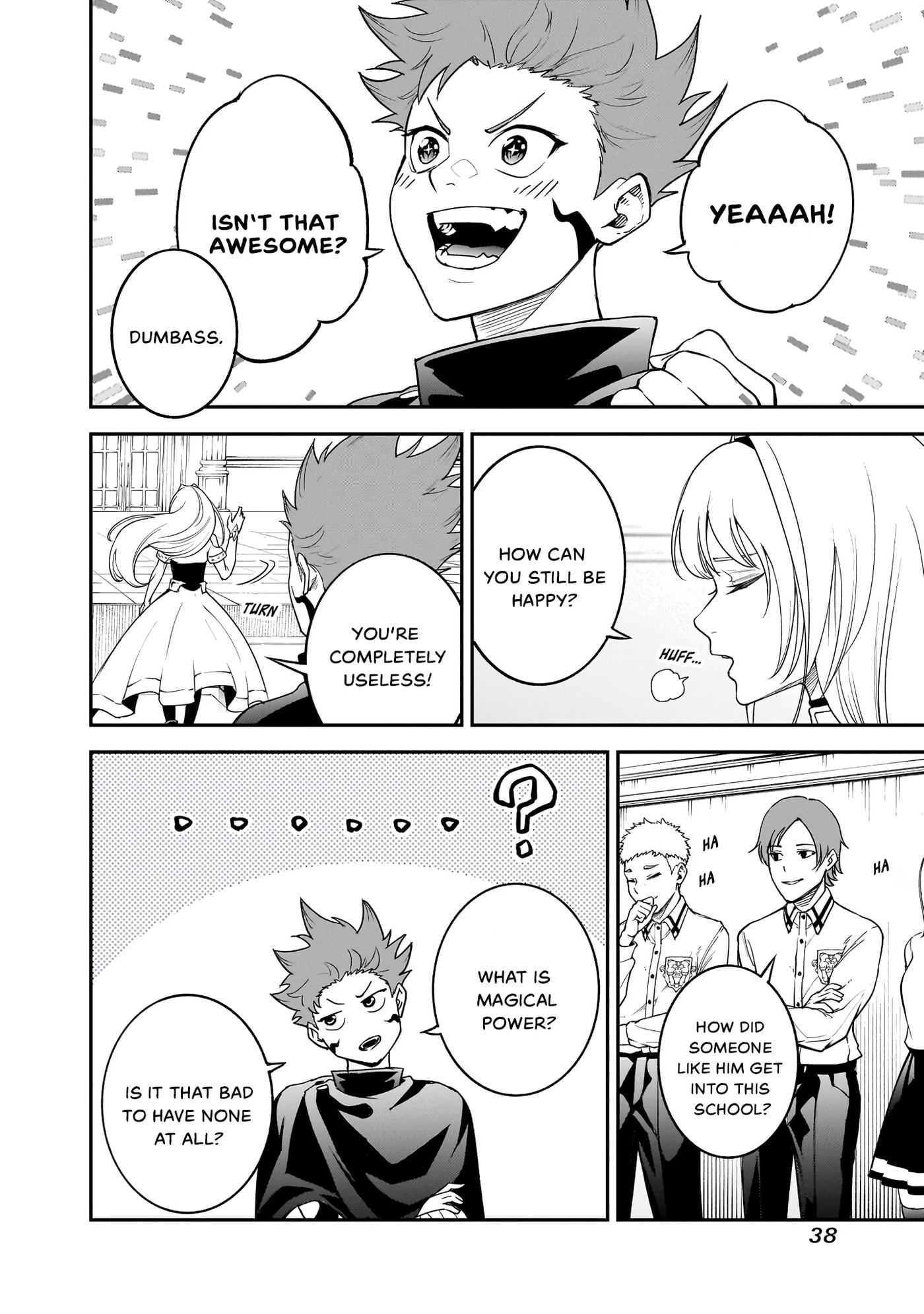 Maryoku Zetsumu no Ryuuken Tsukai: Maryoku Zero no Ryuuou no Musuko, Bocchi Yue ni, Tomodachi wo Tsukuru Tame ni Madou Gakuen de Musou Suru Chapter 1 page 35 - 