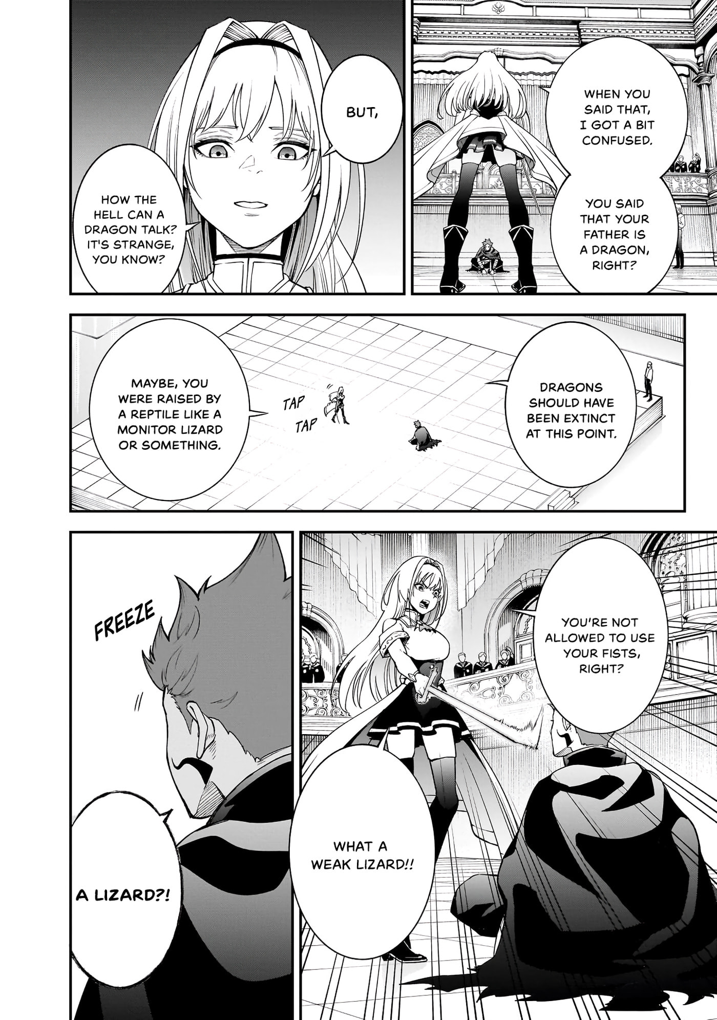 Maryoku Zetsumu no Ryuuken Tsukai: Maryoku Zero no Ryuuou no Musuko, Bocchi Yue ni, Tomodachi wo Tsukuru Tame ni Madou Gakuen de Musou Suru Chapter 1 page 43 - 