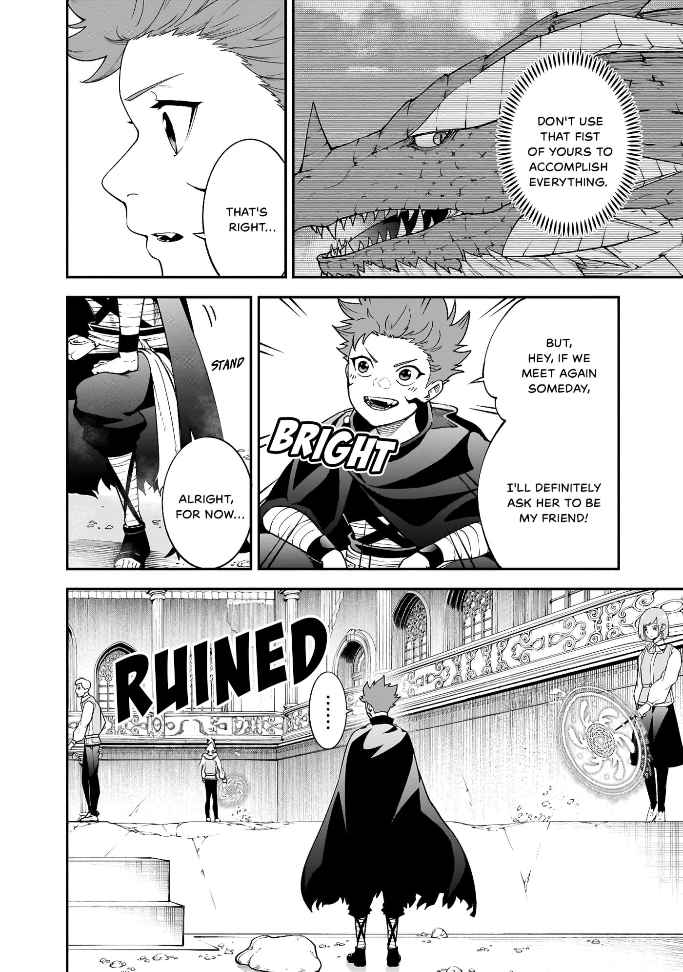 Maryoku Zetsumu no Ryuuken Tsukai: Maryoku Zero no Ryuuou no Musuko, Bocchi Yue ni, Tomodachi wo Tsukuru Tame ni Madou Gakuen de Musou Suru Chapter 1 page 54 - 