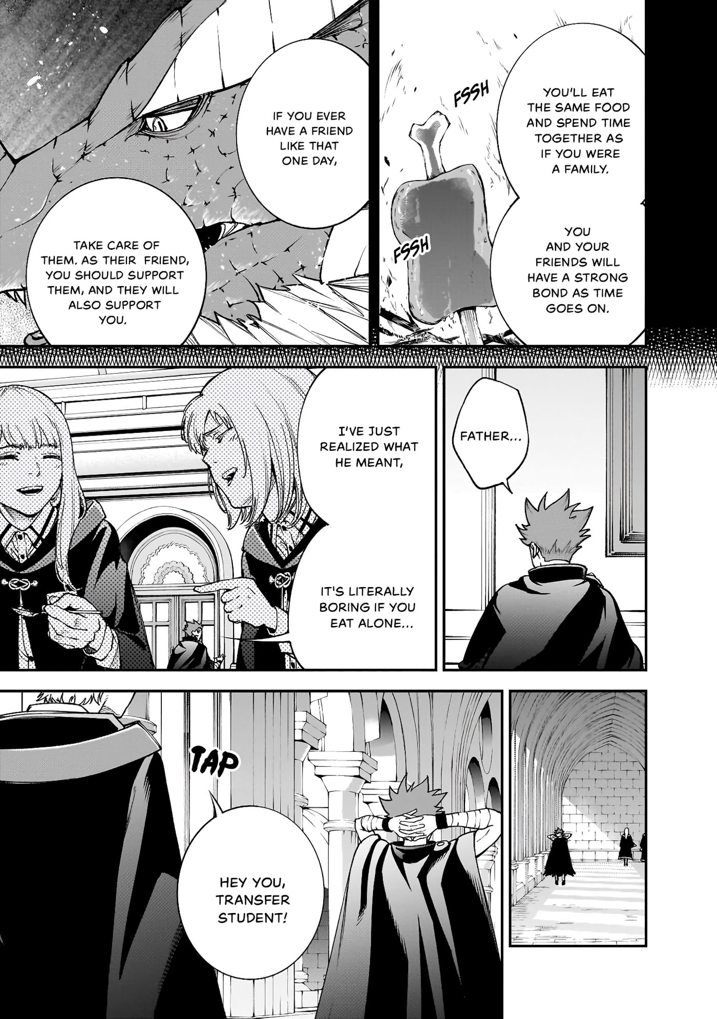 Maryoku Zetsumu no Ryuuken Tsukai: Maryoku Zero no Ryuuou no Musuko, Bocchi Yue ni, Tomodachi wo Tsukuru Tame ni Madou Gakuen de Musou Suru Chapter 2 page 5 - 