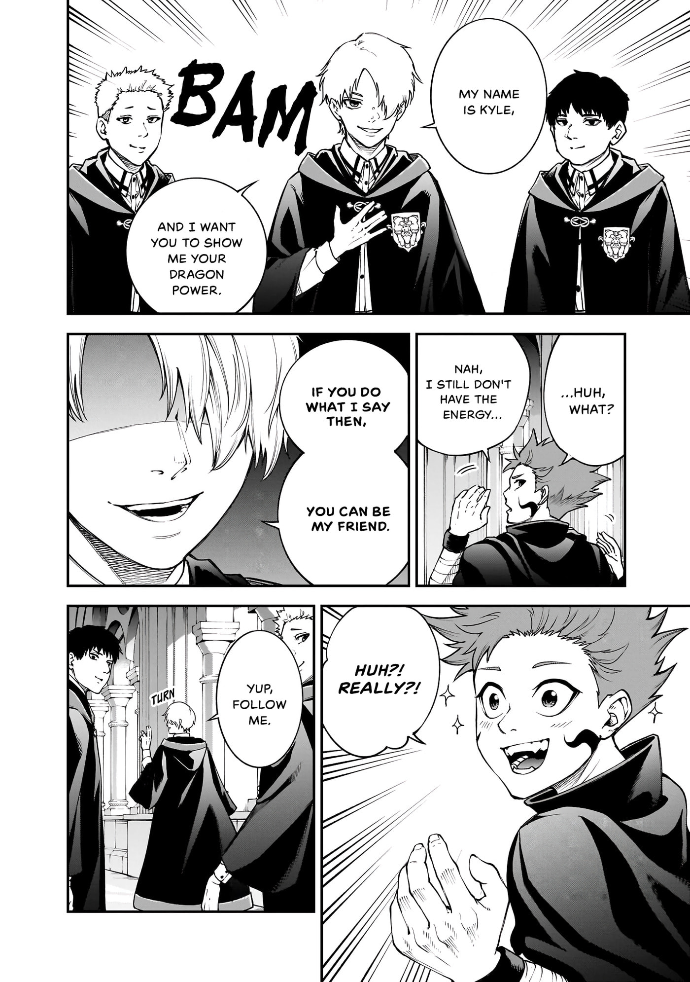 Maryoku Zetsumu no Ryuuken Tsukai: Maryoku Zero no Ryuuou no Musuko, Bocchi Yue ni, Tomodachi wo Tsukuru Tame ni Madou Gakuen de Musou Suru Chapter 2 page 6 - 