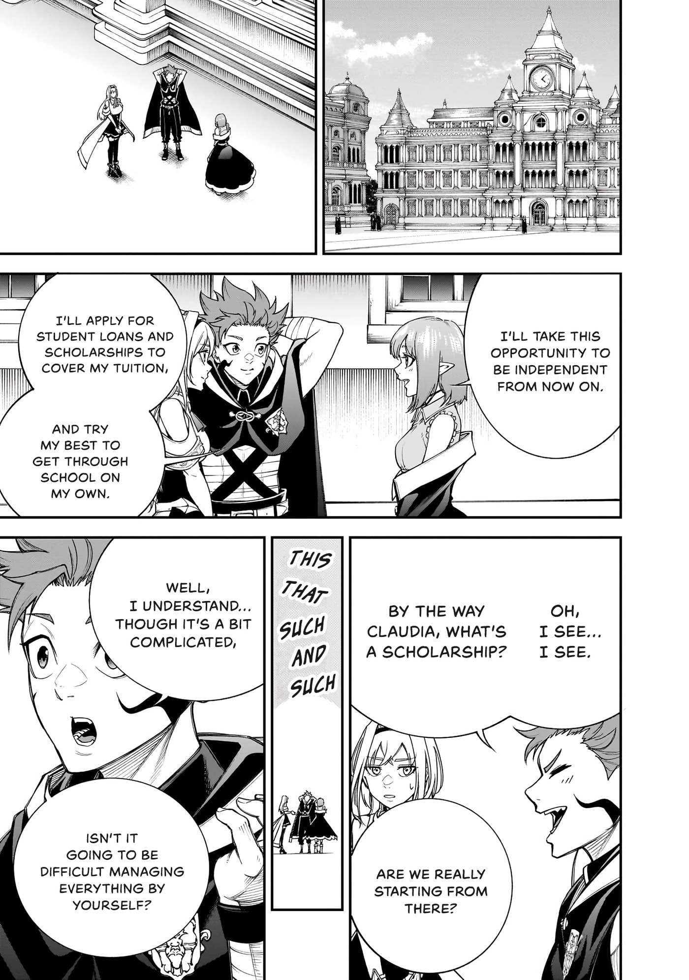 Maryoku Zetsumu no Ryuuken Tsukai: Maryoku Zero no Ryuuou no Musuko, Bocchi Yue ni, Tomodachi wo Tsukuru Tame ni Madou Gakuen de Musou Suru Chapter 4 page 35 - 