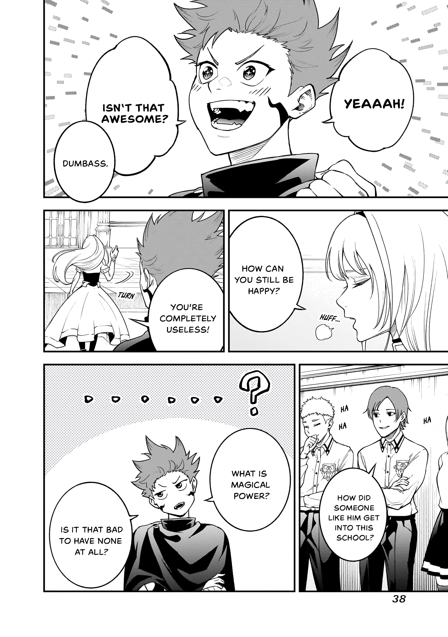 Maryoku Zetsumu no Ryuuken Tsukai ~Maryoku Zero no Ryuuou no Musuko, Bocchi Yueni, Tomodachi wo Tsukuru Tameni Madou Gakuen de Musou Suru~ Chapter 1 page 35 - 