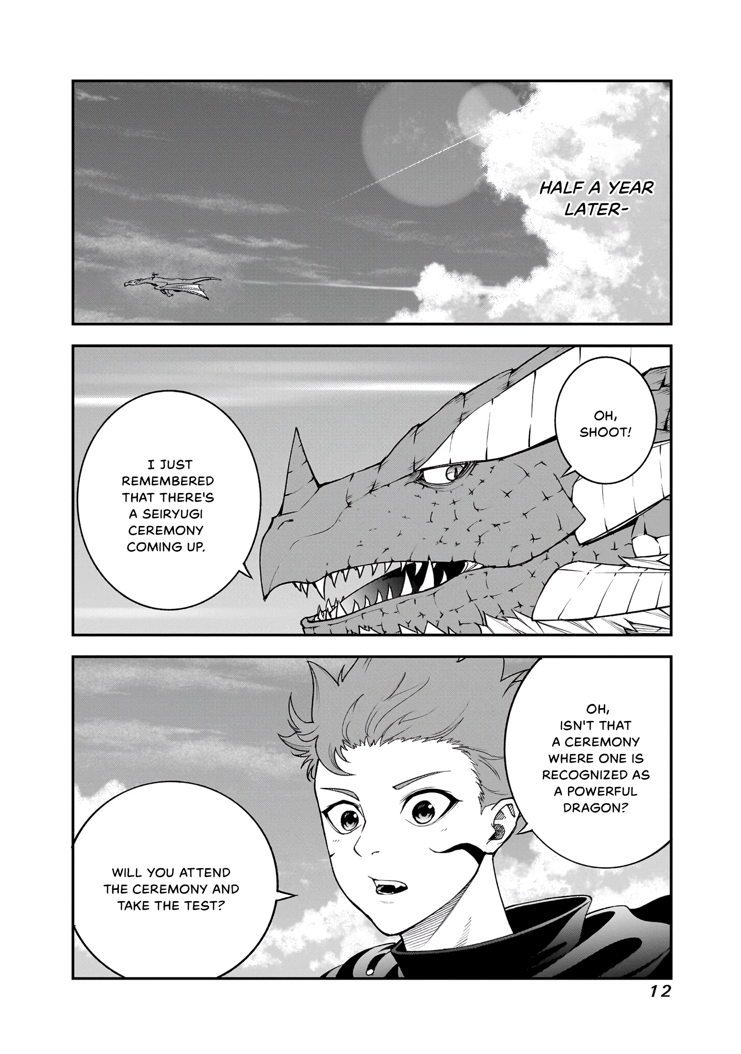 Maryoku Zetsumu no Ryuuken Tsukai ~Maryoku Zero no Ryuuou no Musuko, Bocchi Yueni, Tomodachi wo Tsukuru Tameni Madou Gakuen de Musou Suru~ Chapter 1 page 10 - 