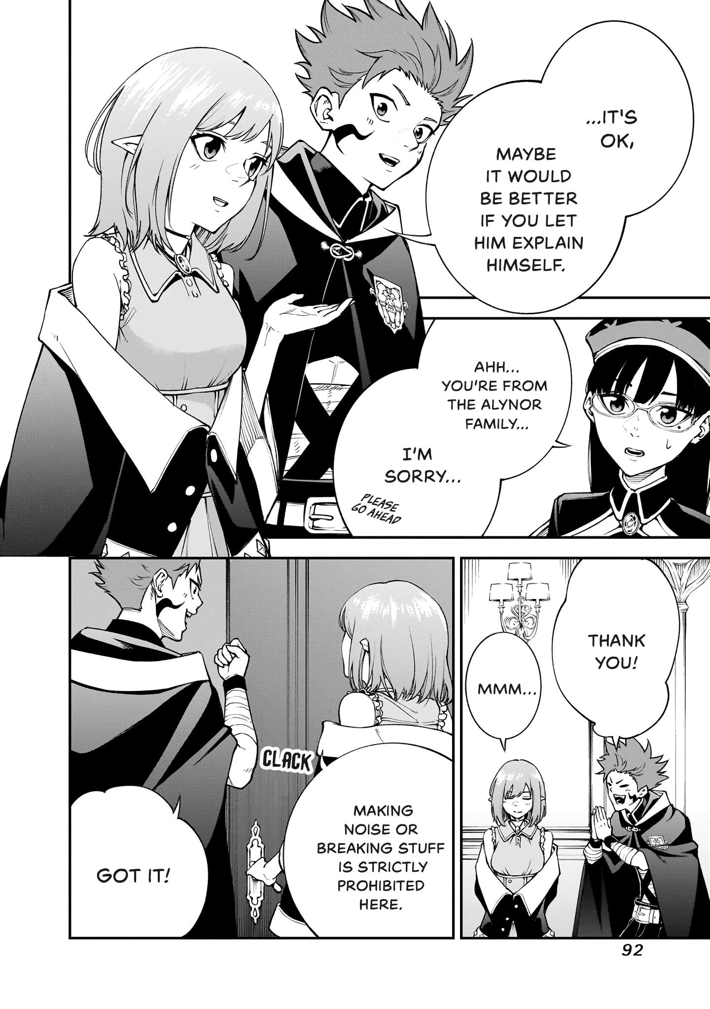 Maryoku Zetsumu no Ryuuken Tsukai ~Maryoku Zero no Ryuuou no Musuko, Bocchi Yueni, Tomodachi wo Tsukuru Tameni Madou Gakuen de Musou Suru~ Chapter 3 page 8 - 