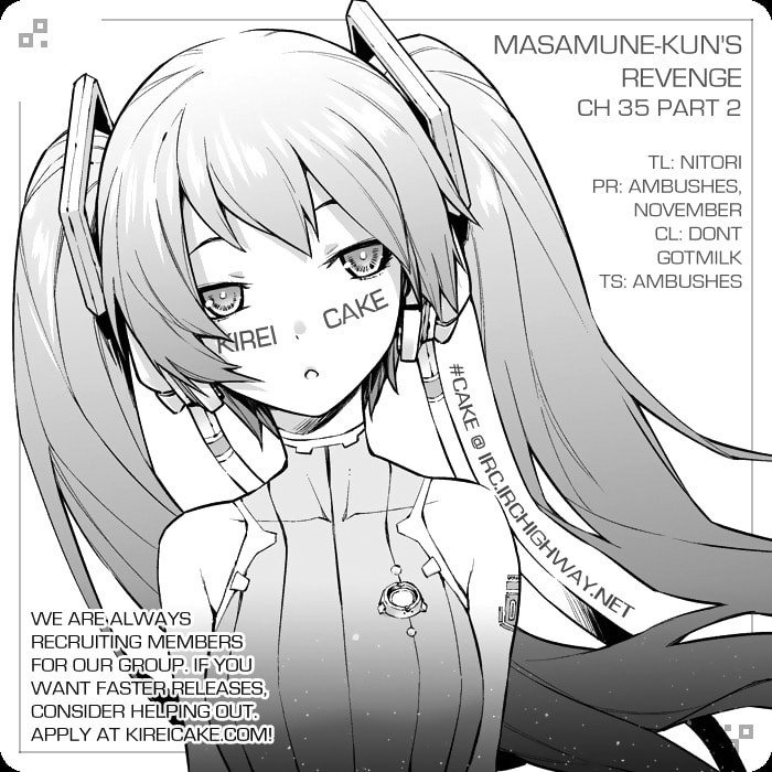 Masamune-kun’s Revenge: After School Chapter 35.2 page 19 - 