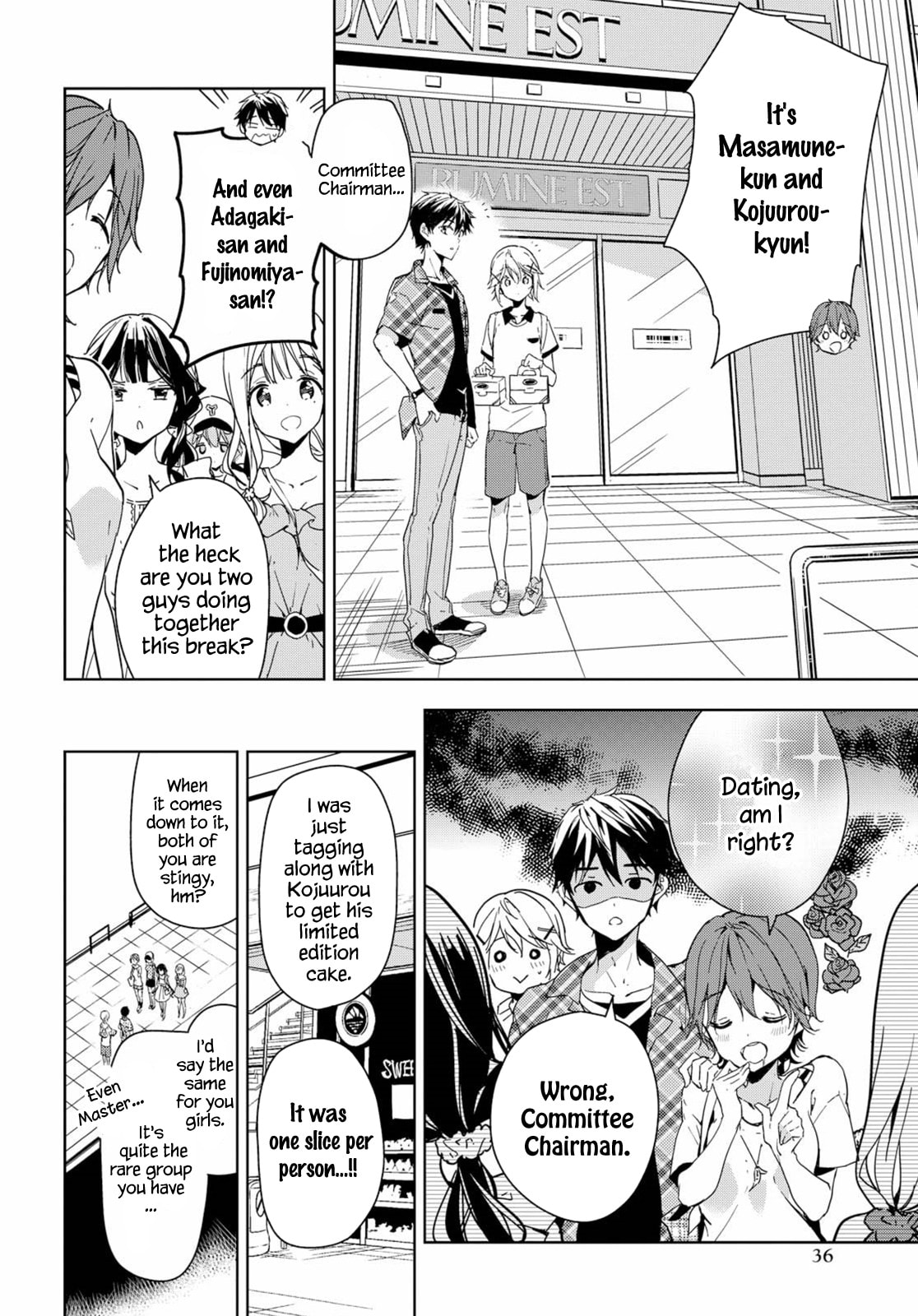Masamune-kun’s Revenge: After School Chapter 39.5 page 7 - 