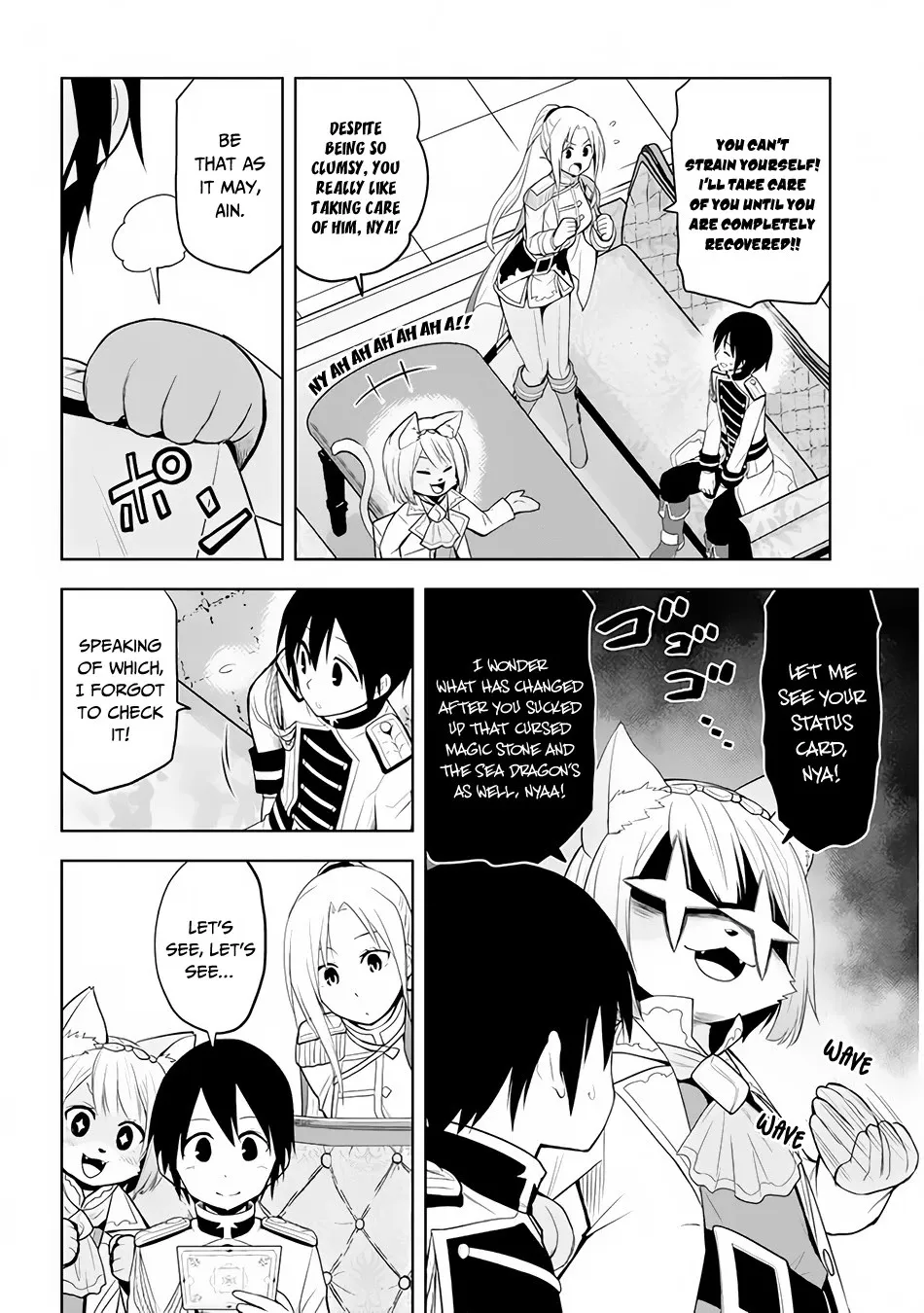 Maseki Gurume: Mamono no Chikara o Tabeta Ore wa Saikyou! Chapter 25 page 3 - 