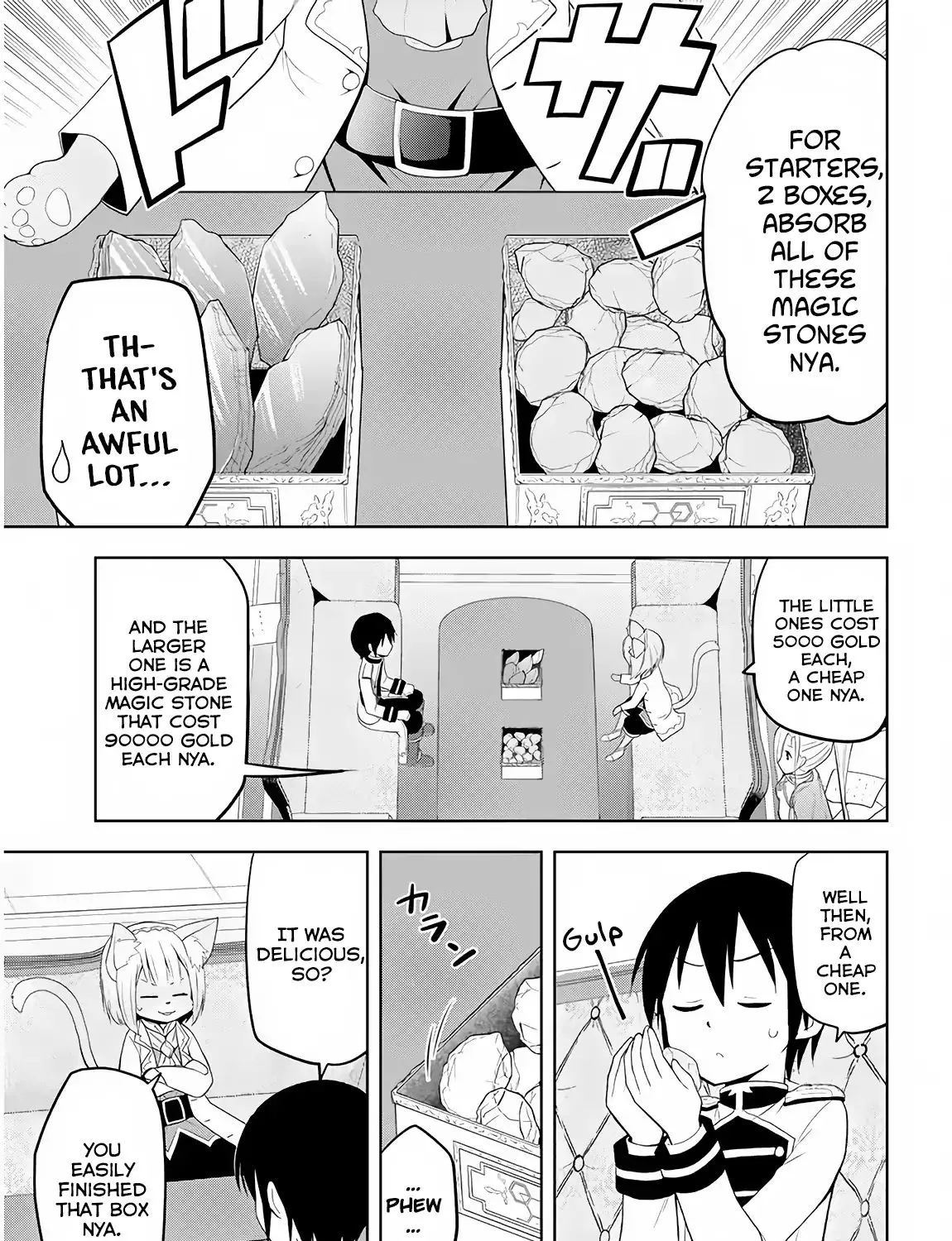 Maseki Gurume: Mamono no Chikara o Tabeta Ore wa Saikyou! Chapter 5 page 34 - 