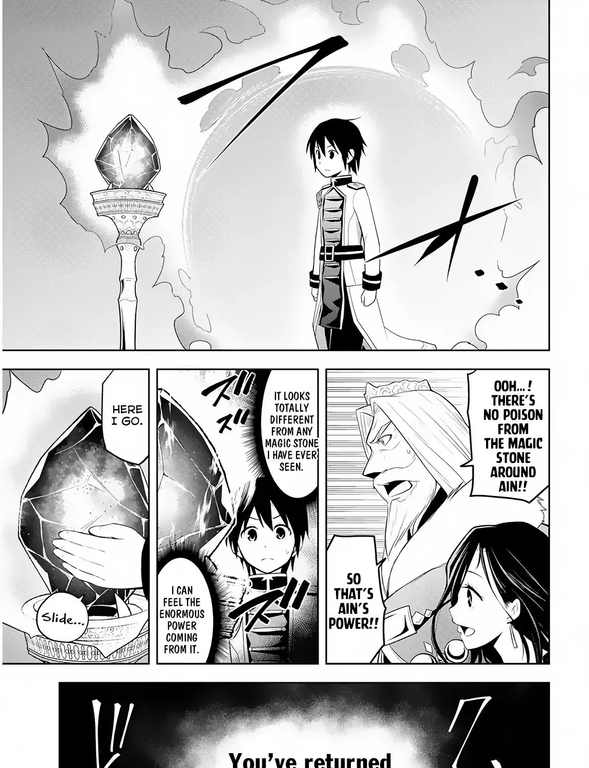 Maseki Gurume: Mamono no Chikara o Tabeta Ore wa Saikyou! Chapter 5 page 54 - 