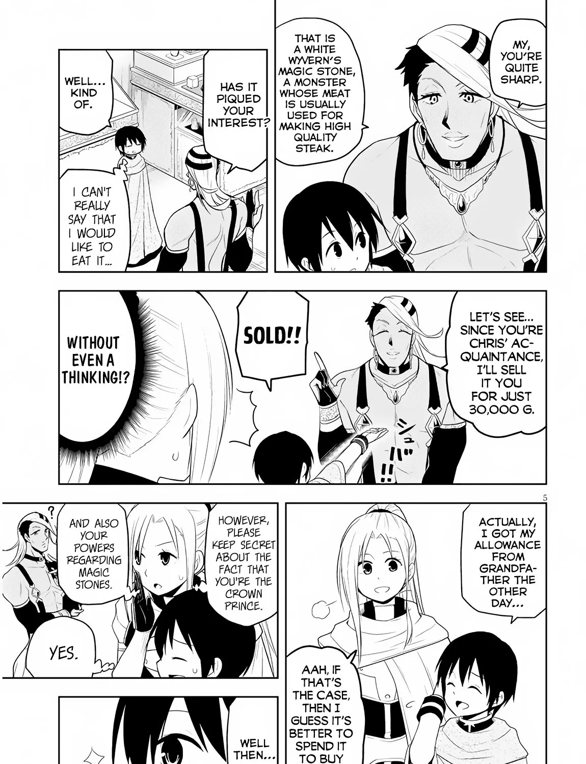 Maseki Gurume: Mamono no Chikara o Tabeta Ore wa Saikyou! Chapter 7 page 10 - 