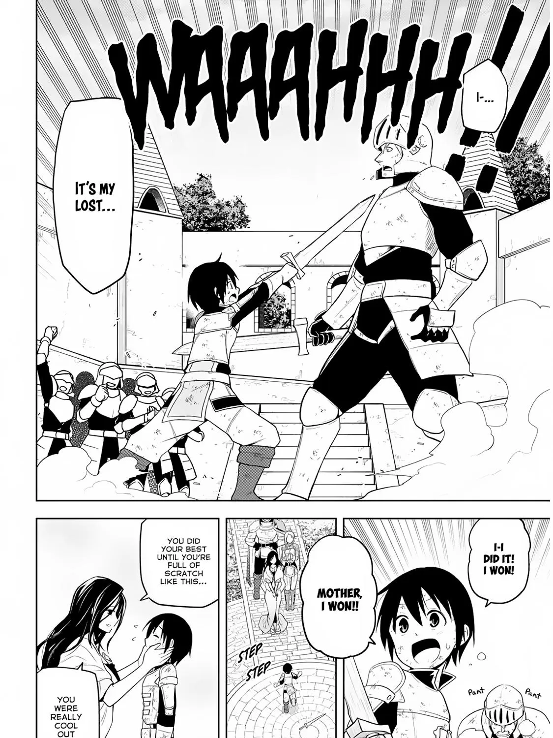 Maseki Gurume: Mamono no Chikara o Tabeta Ore wa Saikyou! Chapter 8 page 10 - 