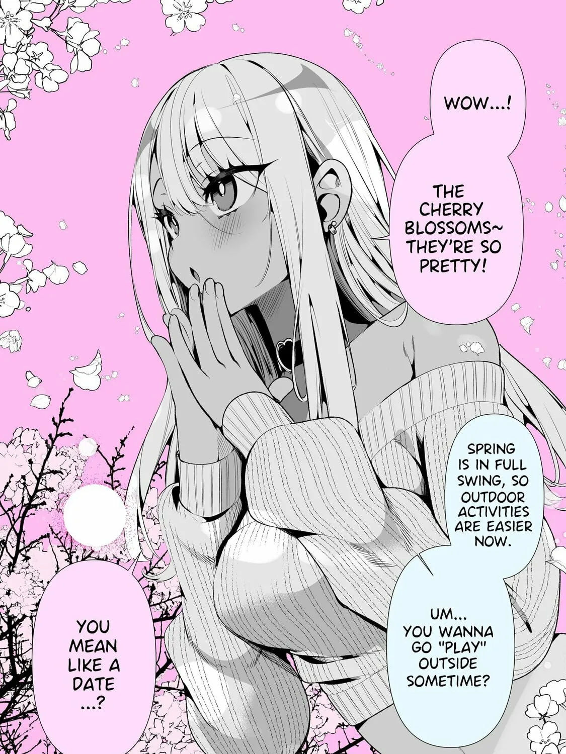 Masochist Gal Himekawa-san Chapter 36 page 1 - 