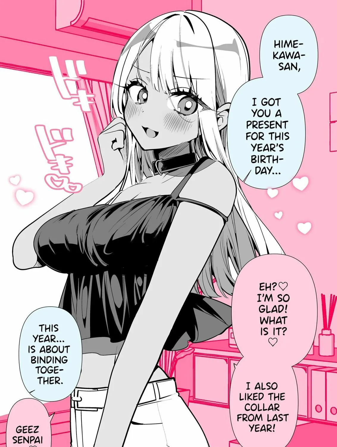 Masochist Gal Himekawa-san Chapter 43 page 1 - 