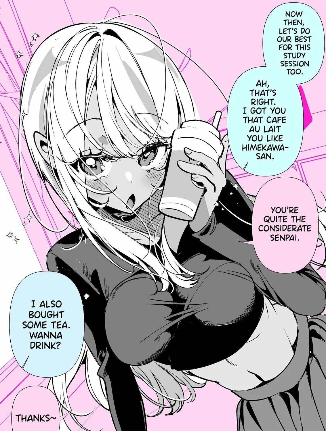 Masochist Gal Himekawa-san Chapter 45 page 1 - 