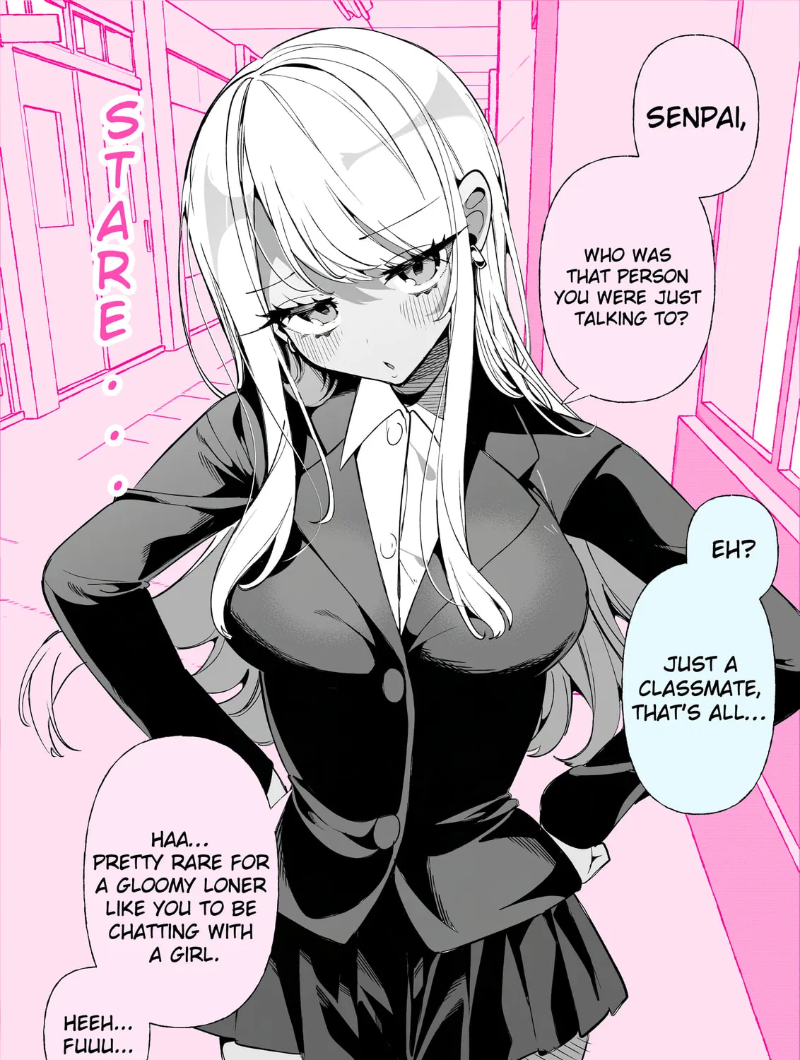 Masochist Gal Himekawa-san Chapter 55 page 1 - 