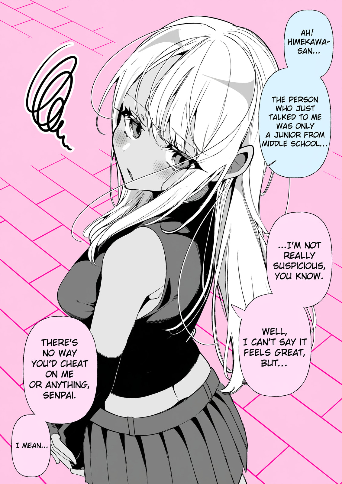 Masochist Gal Himekawa-san Chapter 58 page 1 - 