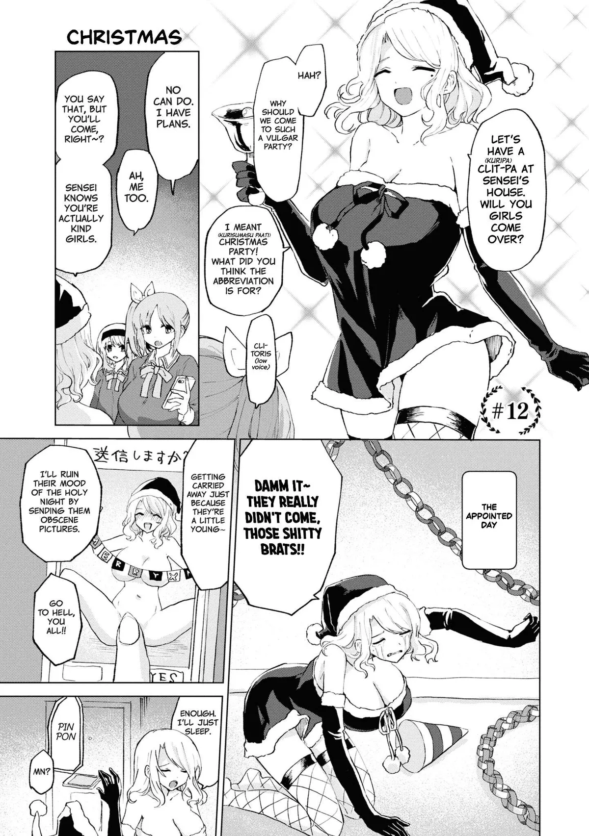 Masochist Girl and Dejected Mistress Chapter 12 page 1 - 